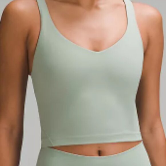 lululemon Align Tank Top in color Palm Court (Light Support, A/B Cup) size 6 - Picture 1 of 4